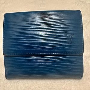 LOUIS VUITTON EPI Vintage Epi Leather Elise Wallet